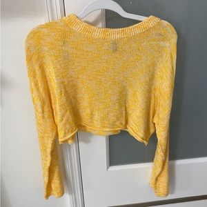 Bell sleeve sweater